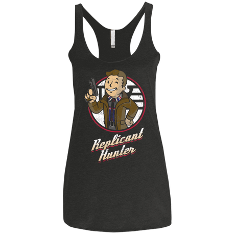 T-Shirts Vintage Black / X-Small Replicant Hunter Women's Triblend Racerback Tank