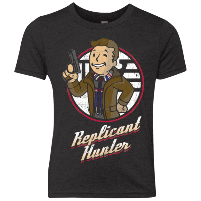 T-Shirts Vintage Black / YXS Replicant Hunter Youth Triblend T-Shirt