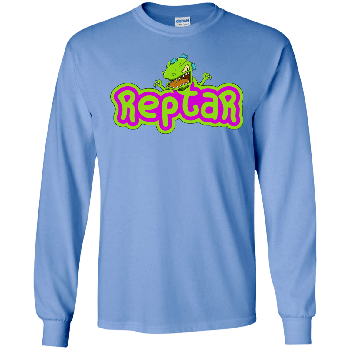 T-Shirts Carolina Blue / S Reptar Men's Long Sleeve T-Shirt