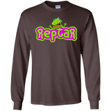 T-Shirts Dark Chocolate / S Reptar Men's Long Sleeve T-Shirt