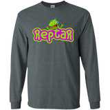 T-Shirts Dark Heather / S Reptar Men's Long Sleeve T-Shirt