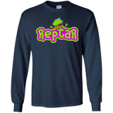 T-Shirts Navy / S Reptar Men's Long Sleeve T-Shirt