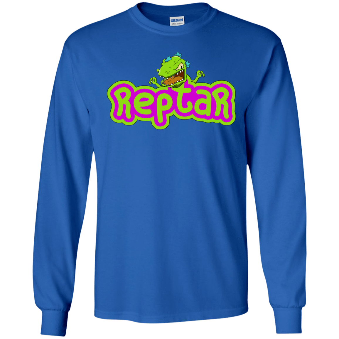 T-Shirts Royal / S Reptar Men's Long Sleeve T-Shirt