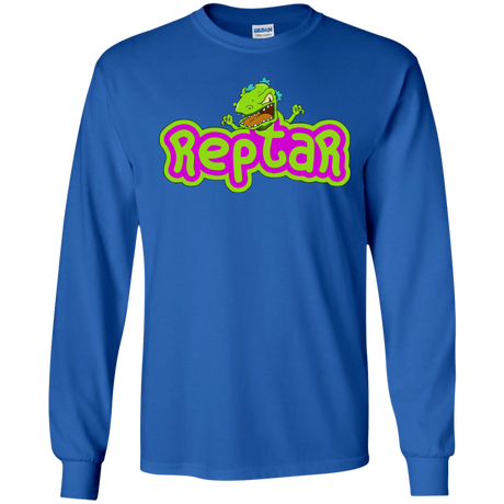 T-Shirts Royal / S Reptar Men's Long Sleeve T-Shirt