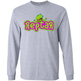 T-Shirts Sport Grey / S Reptar Men's Long Sleeve T-Shirt