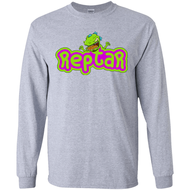 T-Shirts Sport Grey / S Reptar Men's Long Sleeve T-Shirt