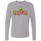 T-Shirts Heather Grey / S Reptar Men's Premium Long Sleeve
