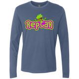 T-Shirts Indigo / S Reptar Men's Premium Long Sleeve