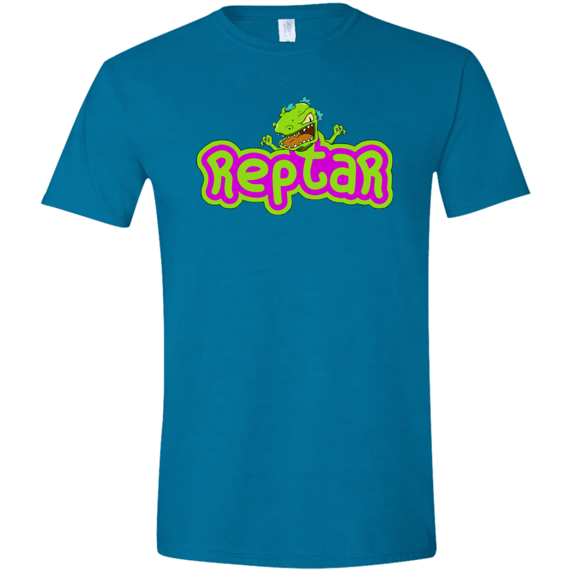 T-Shirts Antique Sapphire / S Reptar Men's Semi-Fitted Softstyle