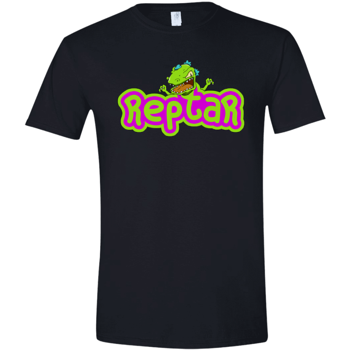 T-Shirts Black / X-Small Reptar Men's Semi-Fitted Softstyle