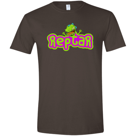 T-Shirts Dark Chocolate / S Reptar Men's Semi-Fitted Softstyle