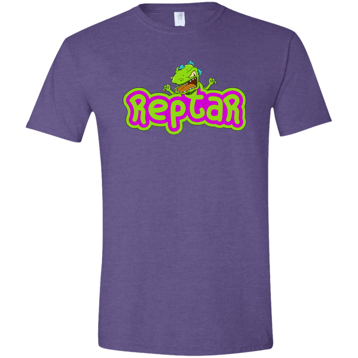 T-Shirts Heather Purple / S Reptar Men's Semi-Fitted Softstyle