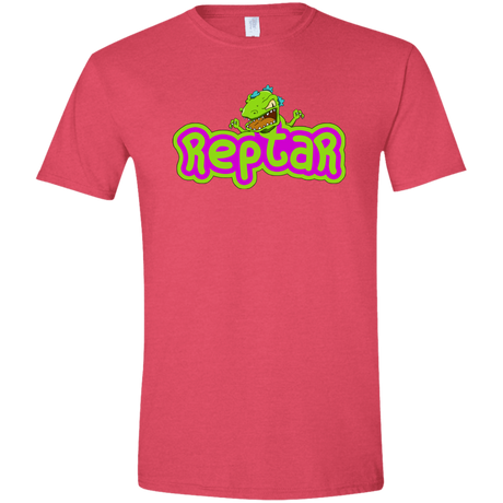 T-Shirts Heather Red / S Reptar Men's Semi-Fitted Softstyle