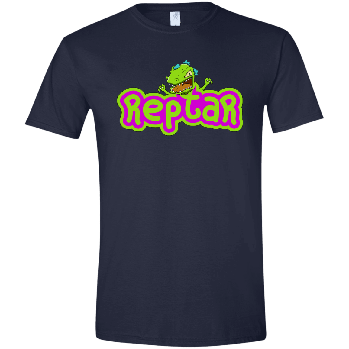 T-Shirts Navy / X-Small Reptar Men's Semi-Fitted Softstyle