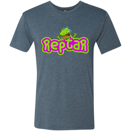 T-Shirts Indigo / S Reptar Men's Triblend T-Shirt
