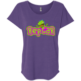 T-Shirts Purple Rush / X-Small Reptar Triblend Dolman Sleeve