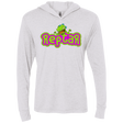 T-Shirts Heather White / X-Small Reptar Triblend Long Sleeve Hoodie Tee