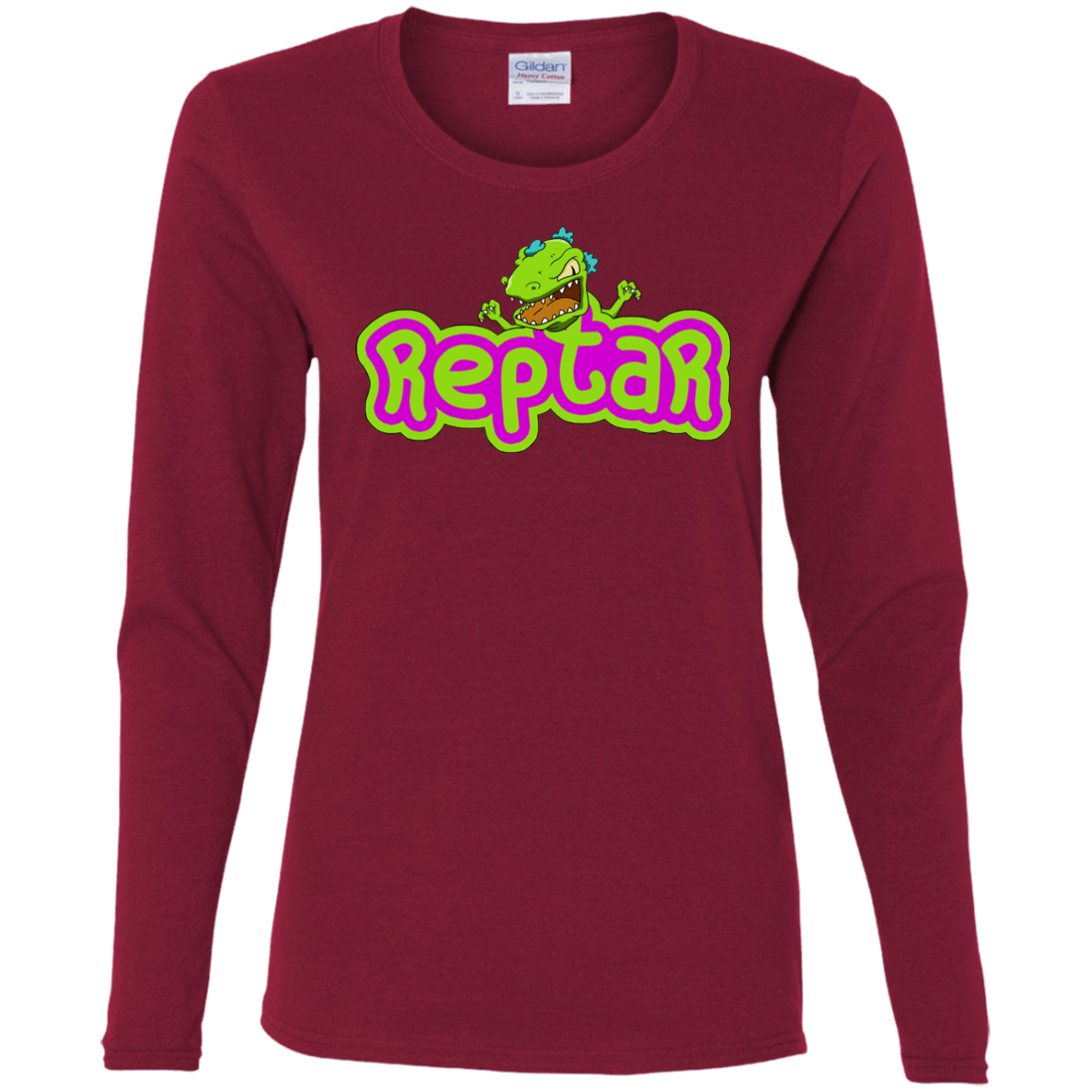 T-Shirts Cardinal / S Reptar Women's Long Sleeve T-Shirt