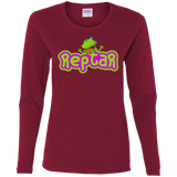 T-Shirts Cardinal / S Reptar Women's Long Sleeve T-Shirt