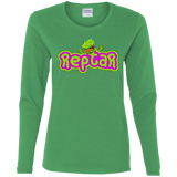 T-Shirts Irish Green / S Reptar Women's Long Sleeve T-Shirt