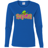 T-Shirts Royal / S Reptar Women's Long Sleeve T-Shirt