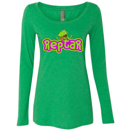 T-Shirts Envy / S Reptar Women's Triblend Long Sleeve Shirt
