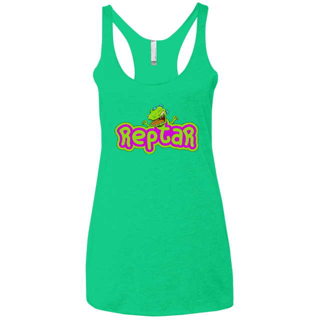 T-Shirts Envy / X-Small Reptar Women's Triblend Racerback Tank