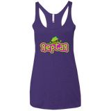 T-Shirts Purple Rush / X-Small Reptar Women's Triblend Racerback Tank
