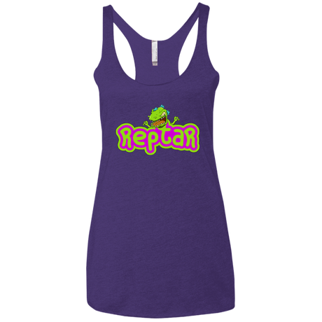 T-Shirts Purple Rush / X-Small Reptar Women's Triblend Racerback Tank