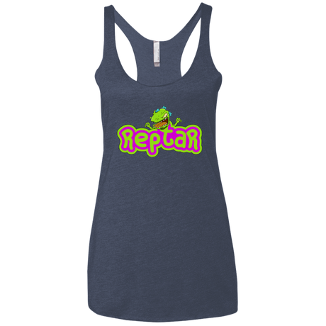 T-Shirts Vintage Navy / X-Small Reptar Women's Triblend Racerback Tank