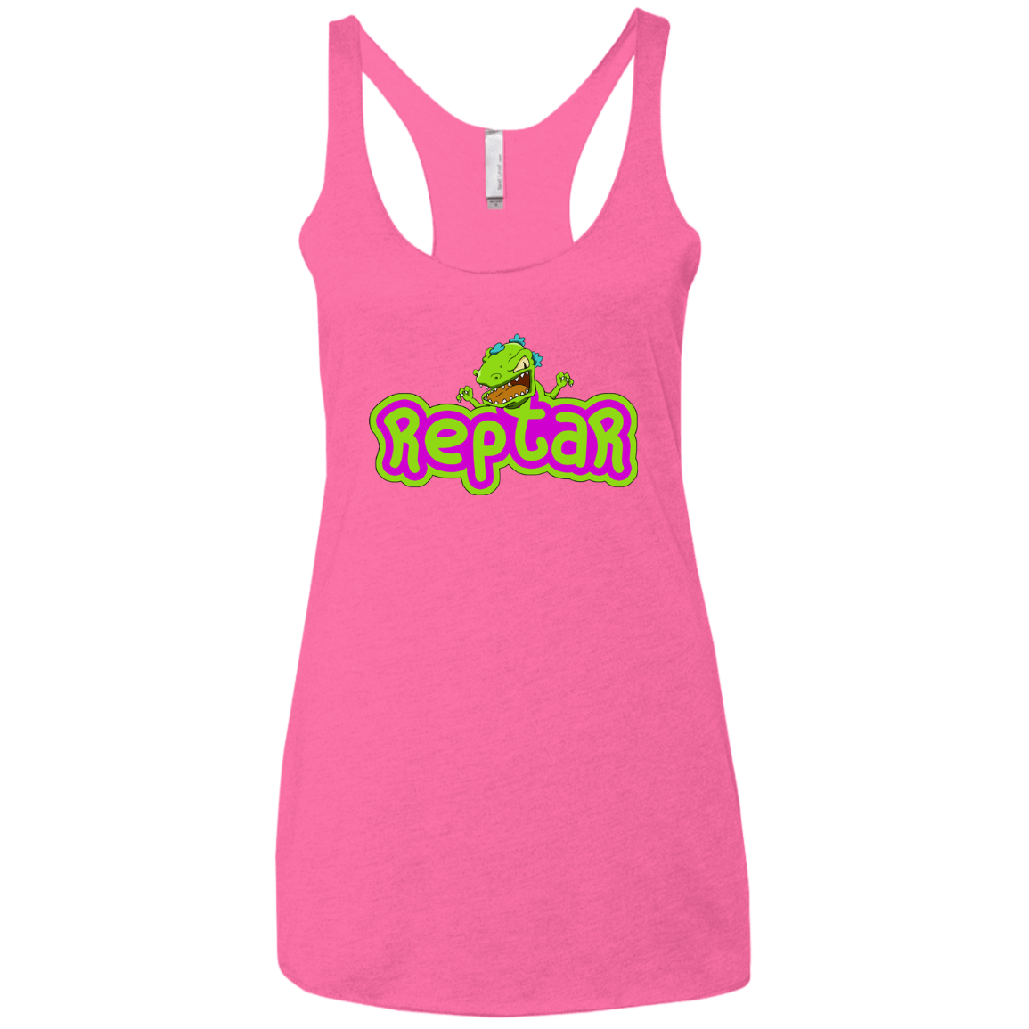 T-Shirts Vintage Pink / X-Small Reptar Women's Triblend Racerback Tank