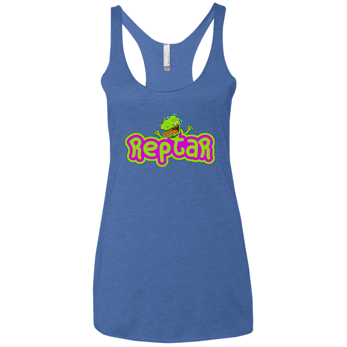 T-Shirts Vintage Royal / X-Small Reptar Women's Triblend Racerback Tank