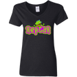 T-Shirts Black / S Reptar Women's V-Neck T-Shirt