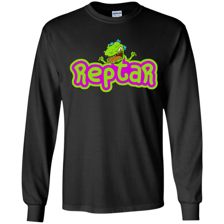 T-Shirts Black / YS Reptar Youth Long Sleeve T-Shirt