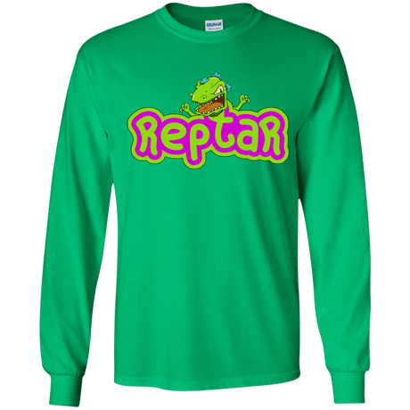 T-Shirts Irish Green / YS Reptar Youth Long Sleeve T-Shirt