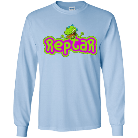 T-Shirts Light Blue / YS Reptar Youth Long Sleeve T-Shirt