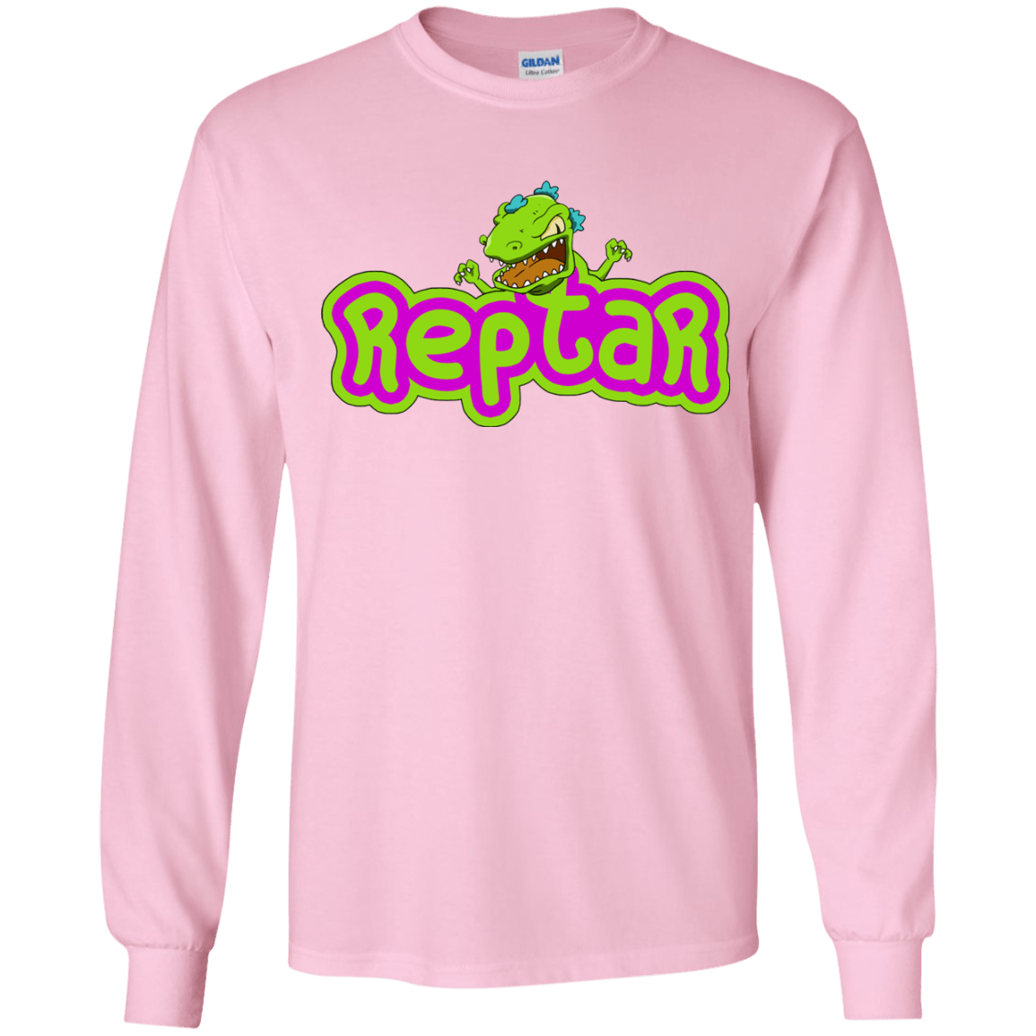 T-Shirts Light Pink / YS Reptar Youth Long Sleeve T-Shirt