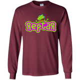 T-Shirts Maroon / YS Reptar Youth Long Sleeve T-Shirt