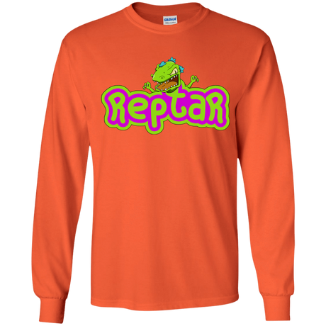 T-Shirts Orange / YS Reptar Youth Long Sleeve T-Shirt