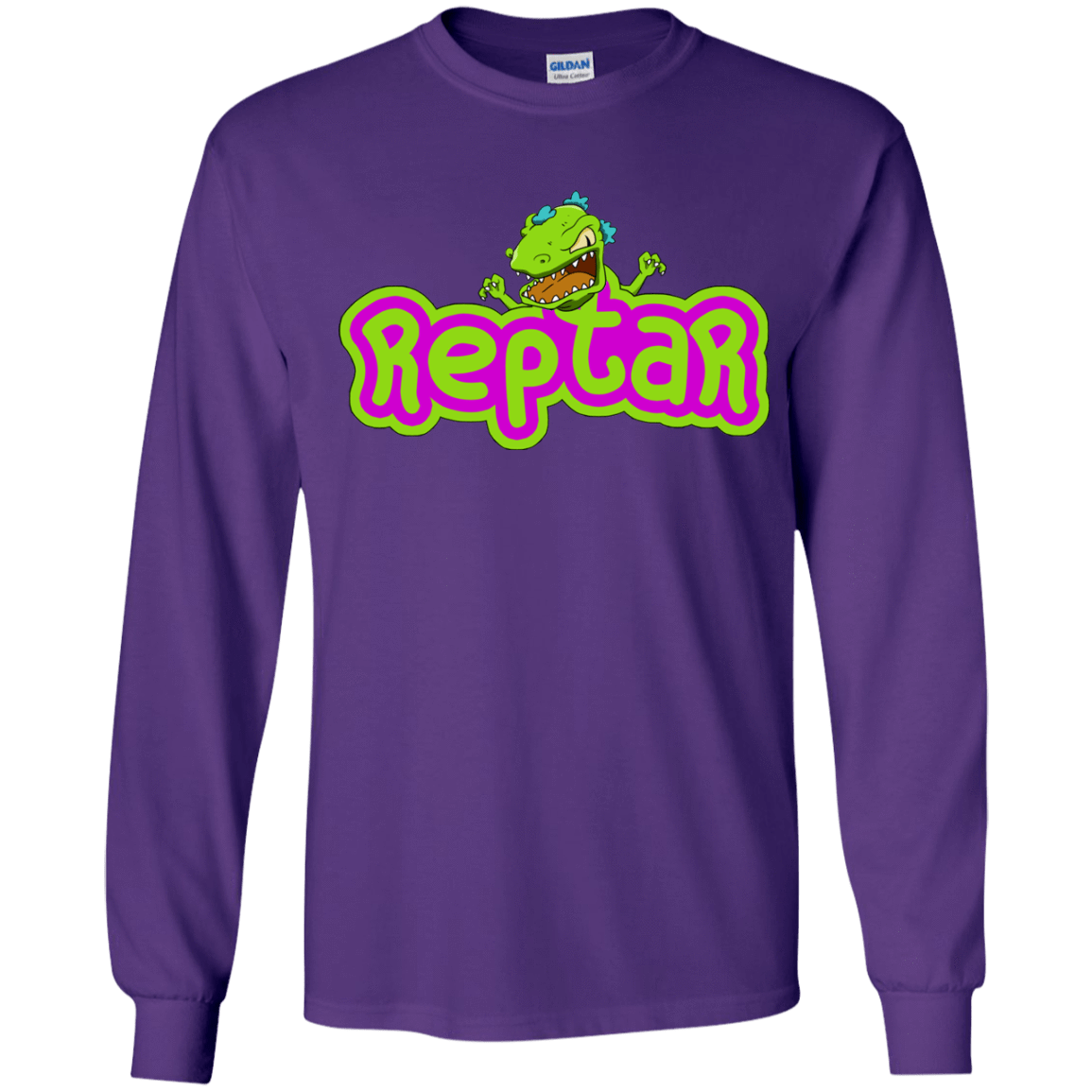 T-Shirts Purple / YS Reptar Youth Long Sleeve T-Shirt