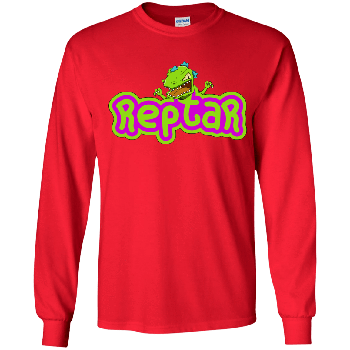 T-Shirts Red / YS Reptar Youth Long Sleeve T-Shirt