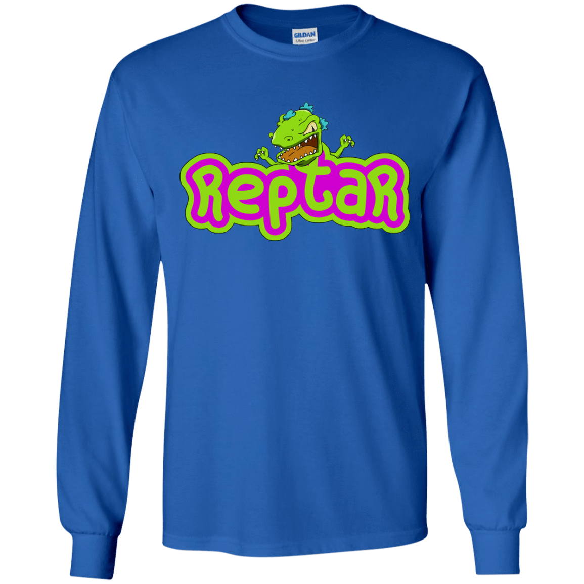 T-Shirts Royal / YS Reptar Youth Long Sleeve T-Shirt