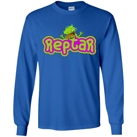 T-Shirts Royal / YS Reptar Youth Long Sleeve T-Shirt