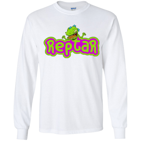 T-Shirts White / YS Reptar Youth Long Sleeve T-Shirt