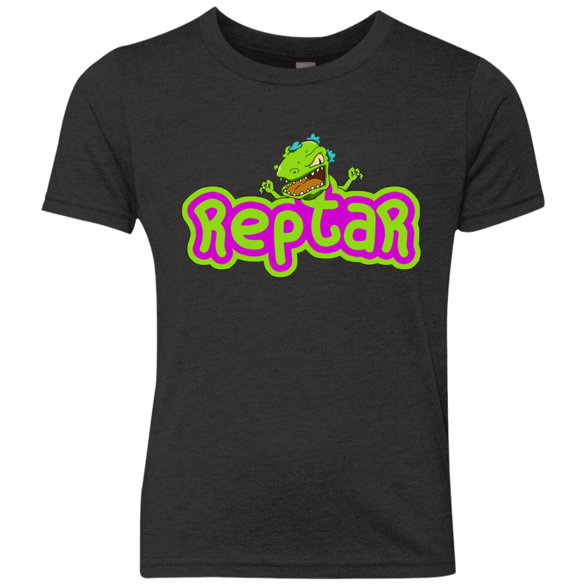 T-Shirts Vintage Black / YXS Reptar Youth Triblend T-Shirt