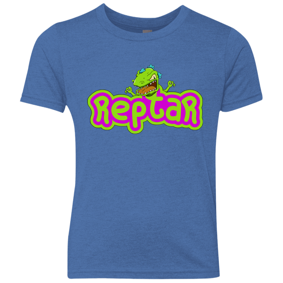 T-Shirts Vintage Royal / YXS Reptar Youth Triblend T-Shirt