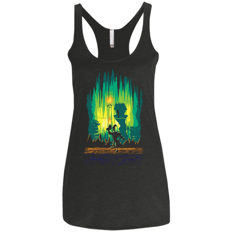 T-Shirts Vintage Black / X-Small Rescue Mission Women's Triblend Racerback Tank