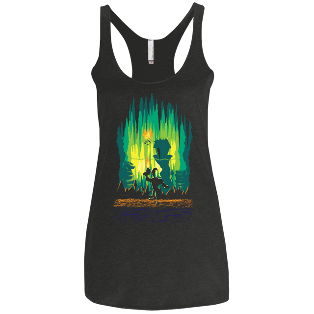 T-Shirts Vintage Black / X-Small Rescue Mission Women's Triblend Racerback Tank