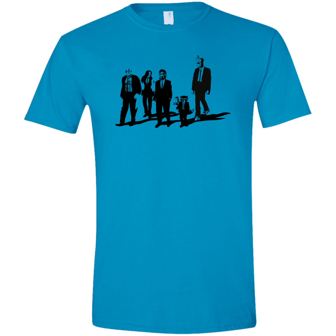 T-Shirts Sapphire / S Reservoir Aholes Men's Semi-Fitted Softstyle