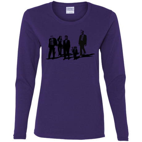 T-Shirts Purple / S Reservoir Aholes Women's Long Sleeve T-Shirt
